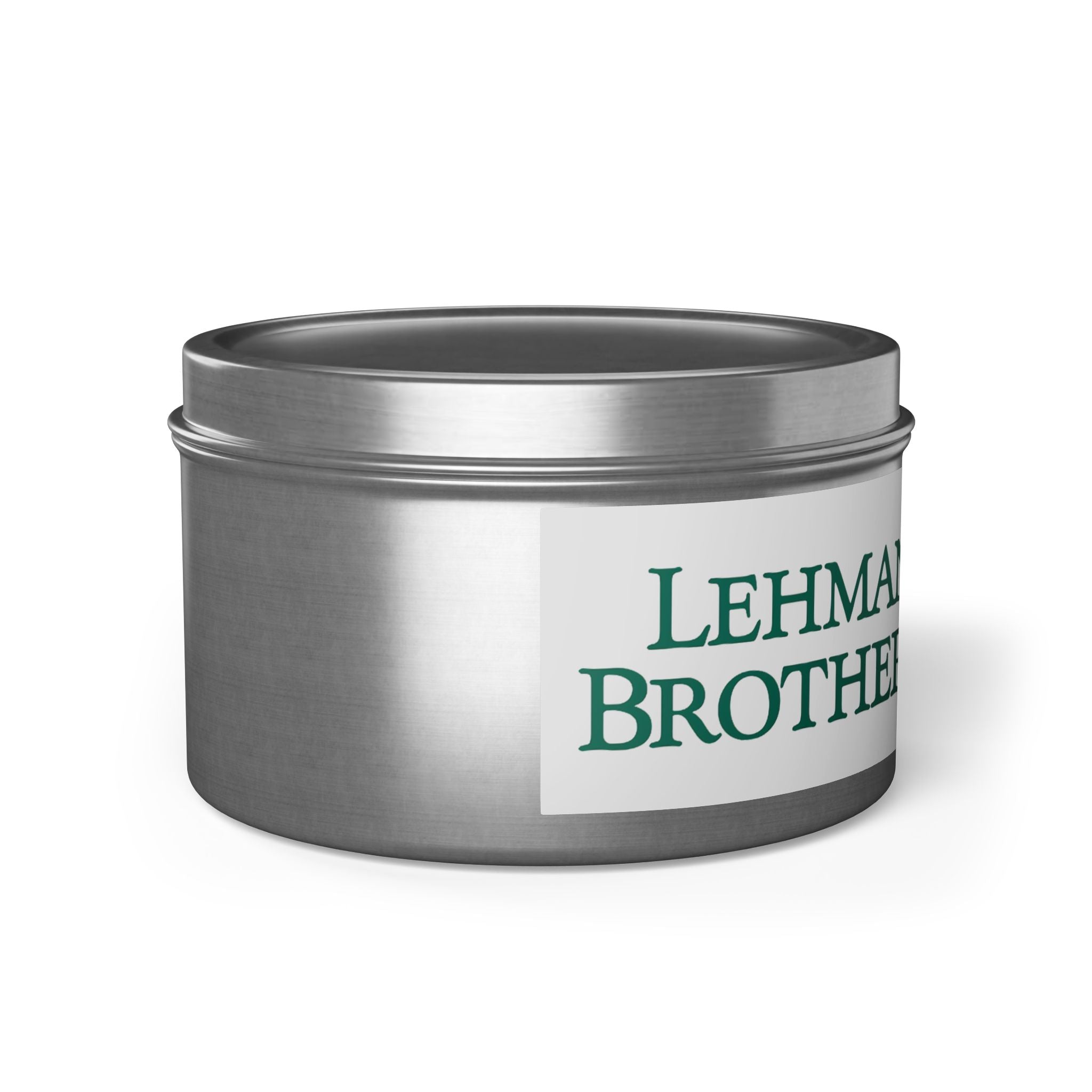 Lehman Brothers Tin Candle