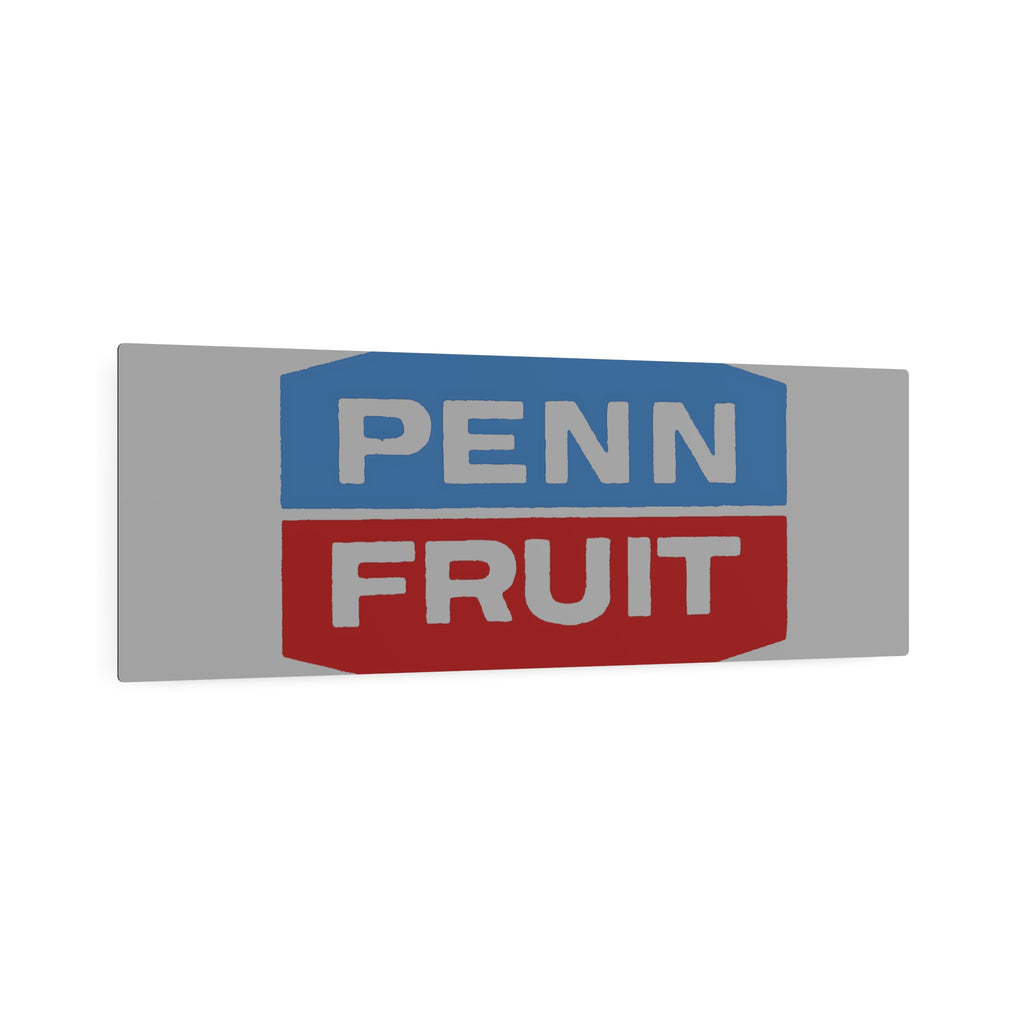 Penn Fruit Metal Sign