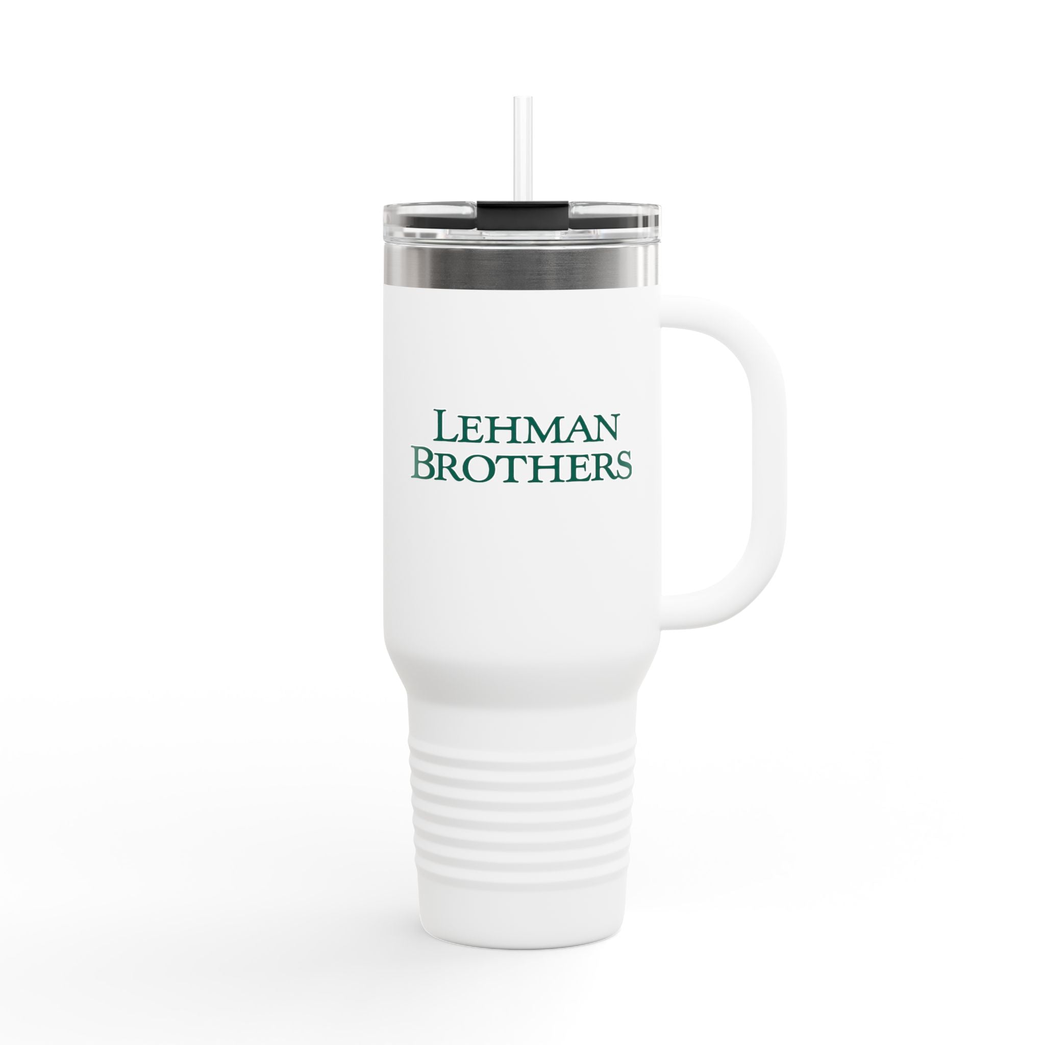 Lehman Brothers 40oz Insulated Travel Mug Stainless Tumbler