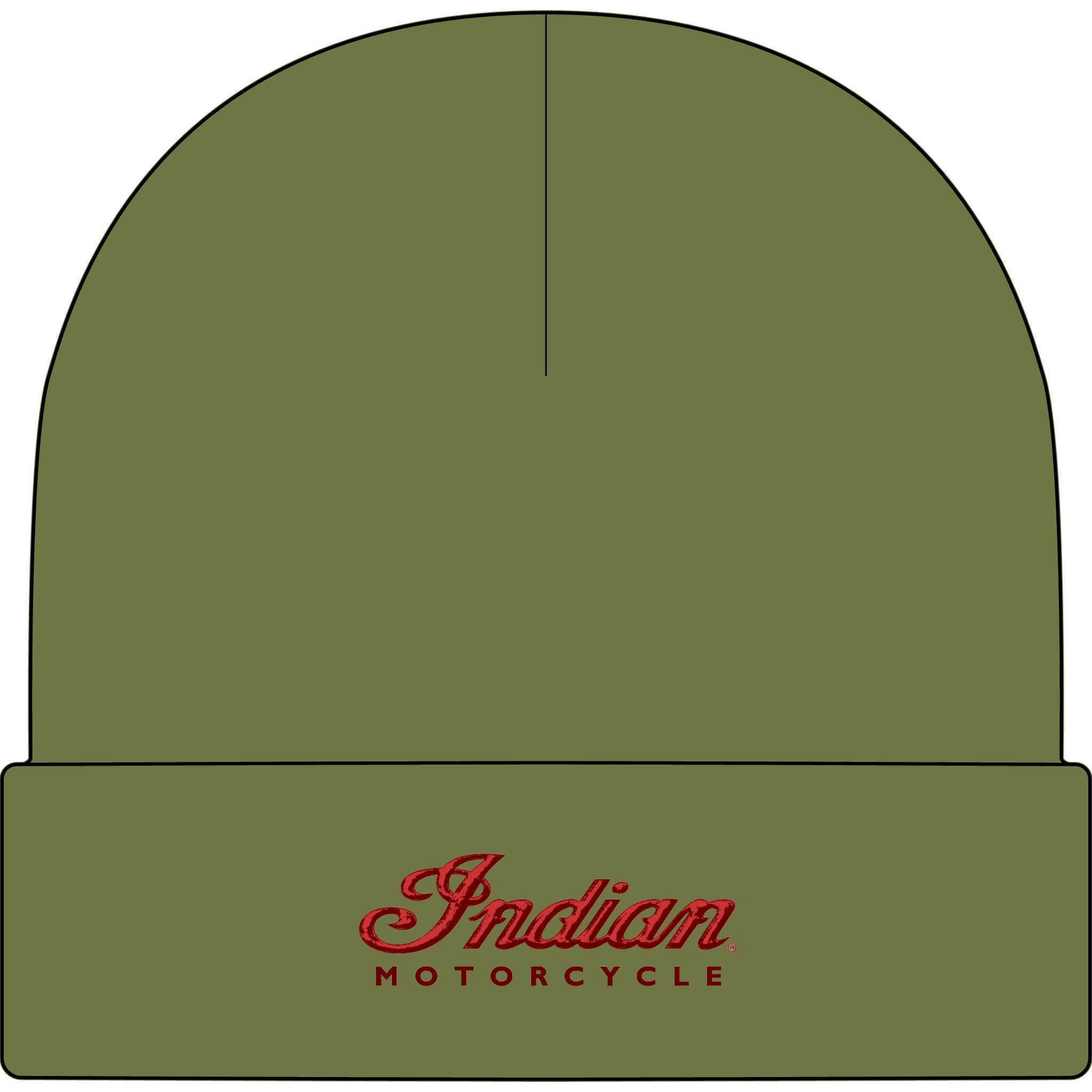 Indian Motorcycle Cuff Beanie