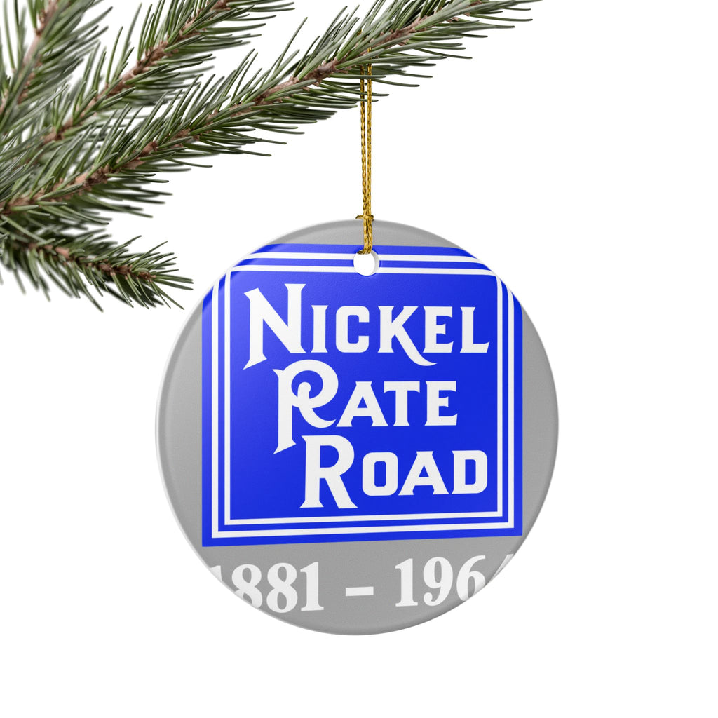 New York, Chicago and St. Louis Railroad Ceramic Ornament