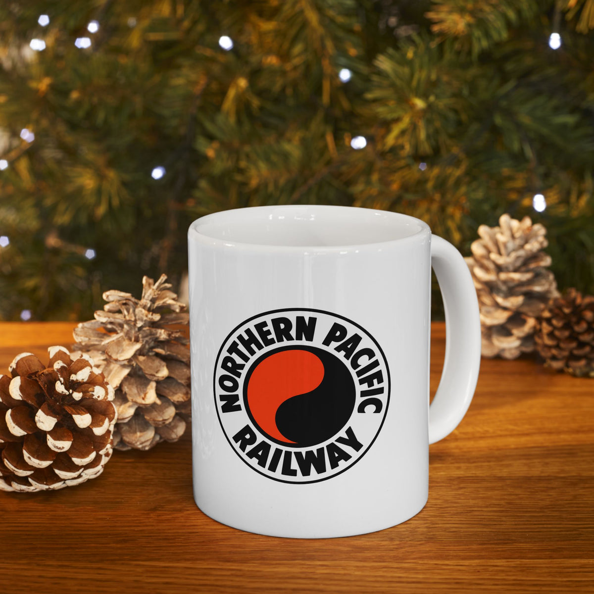 Northern Pacific Railway Ceramic Coffee Mug