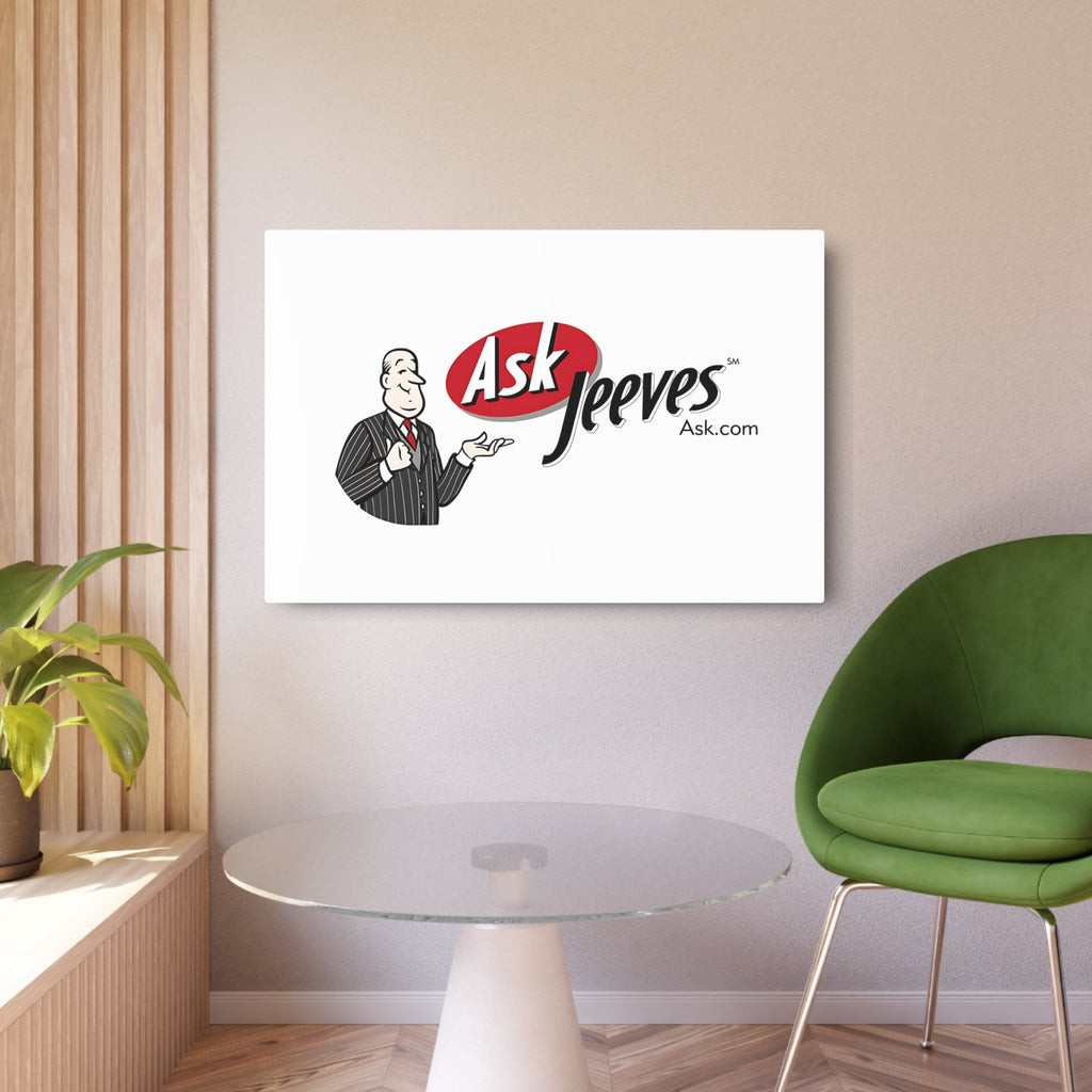 Ask Jeeves Metal Sign