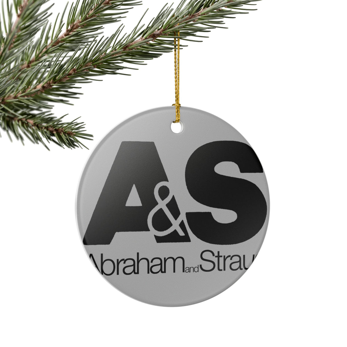 Abraham & Straus Ceramic Ornament
