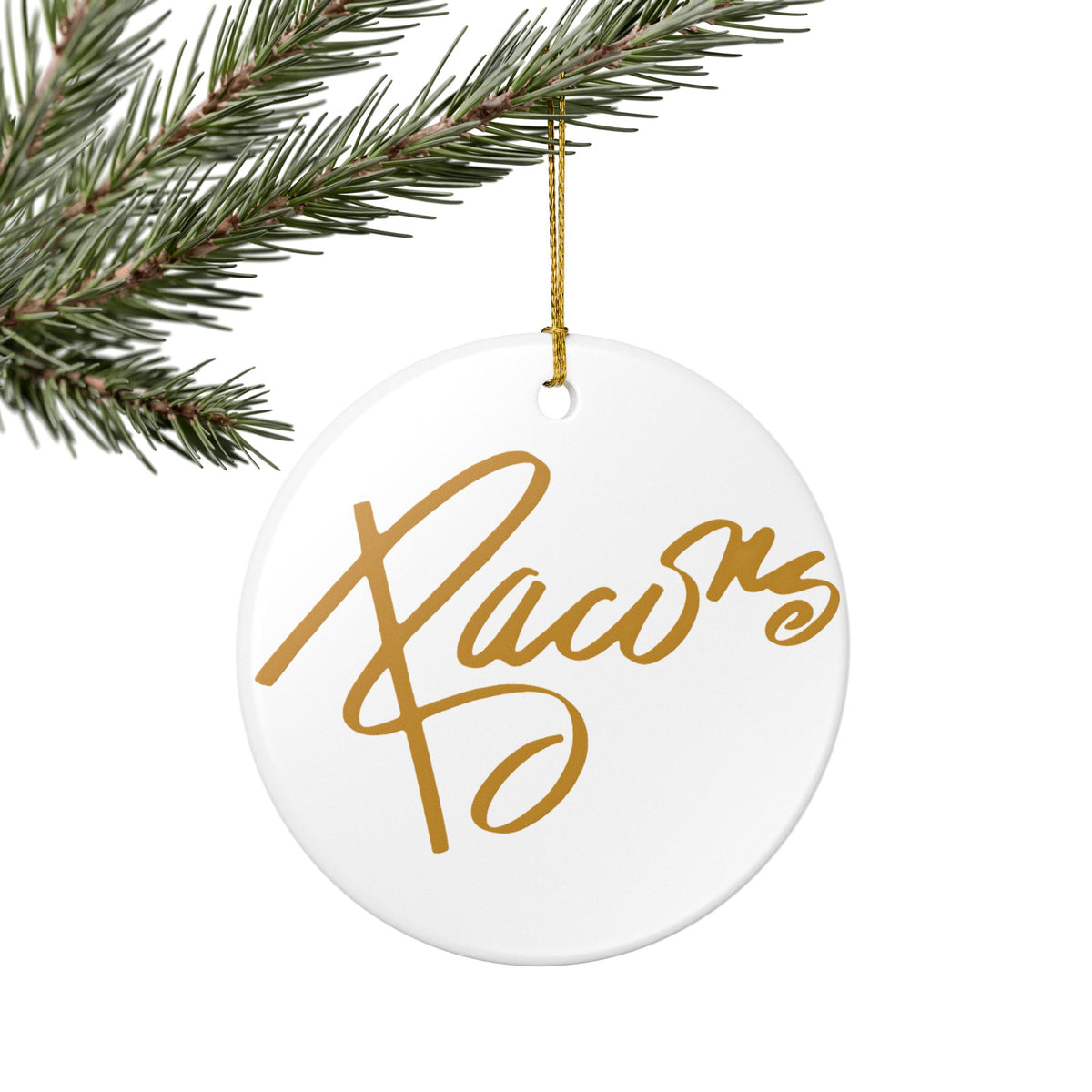 Bacon's Ceramic Ornament