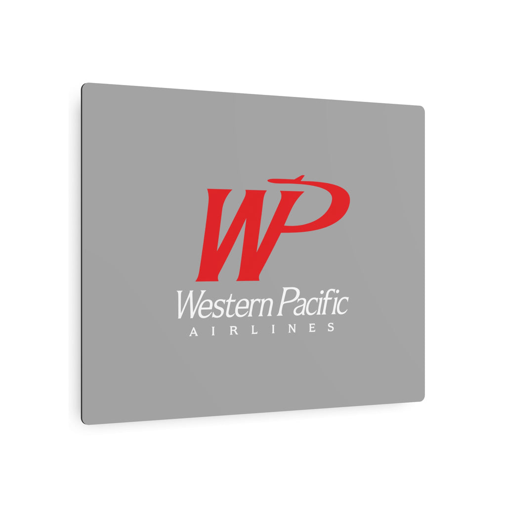 Western Pacific Airlines Metal Sign
