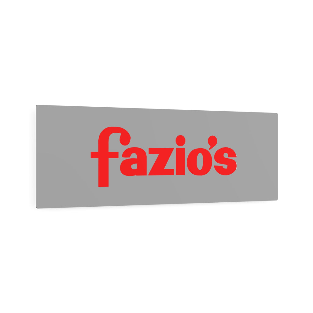 Fazio's (Fisher Foods) Metal Sign