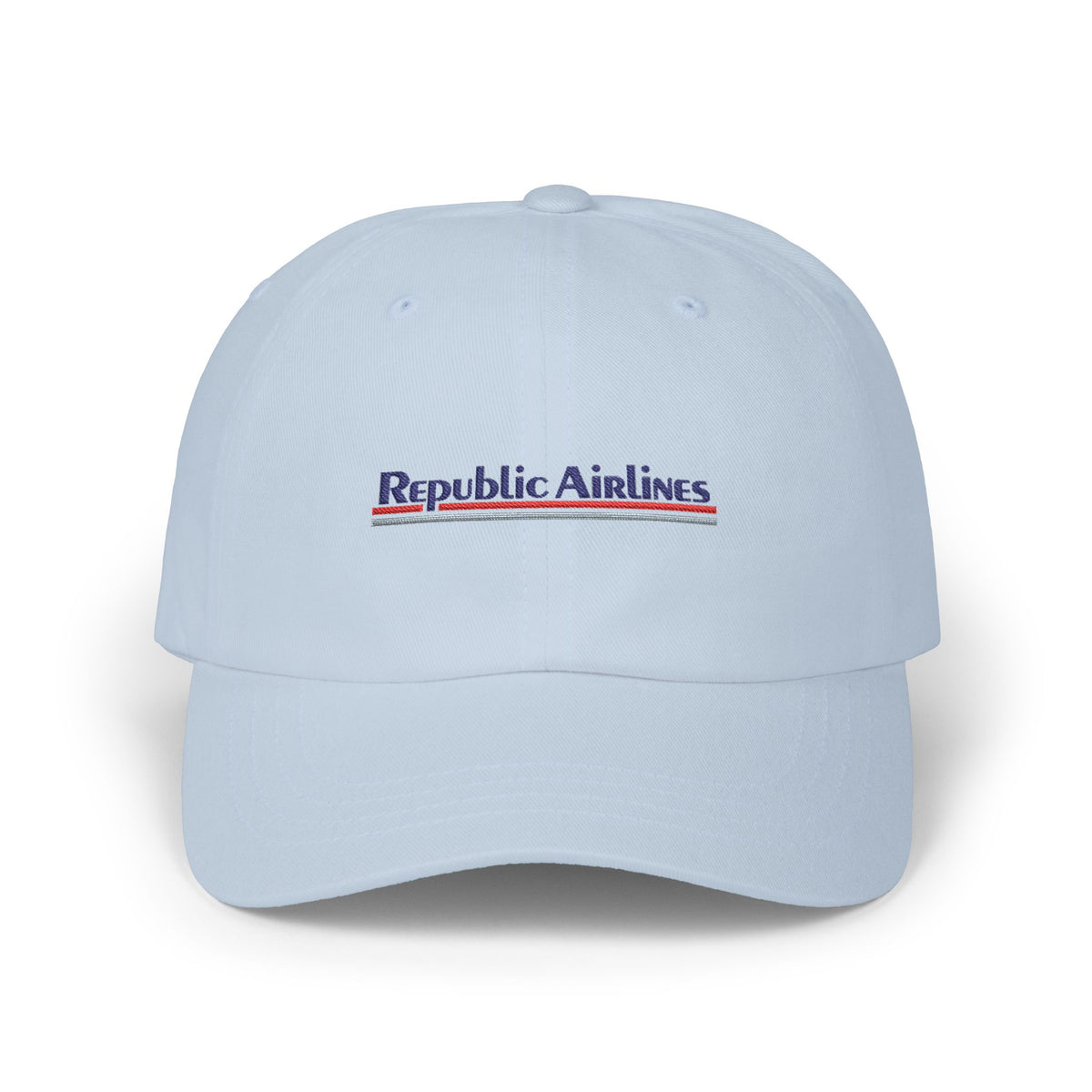Republic Airlines Embroidered Dad Cap Hat