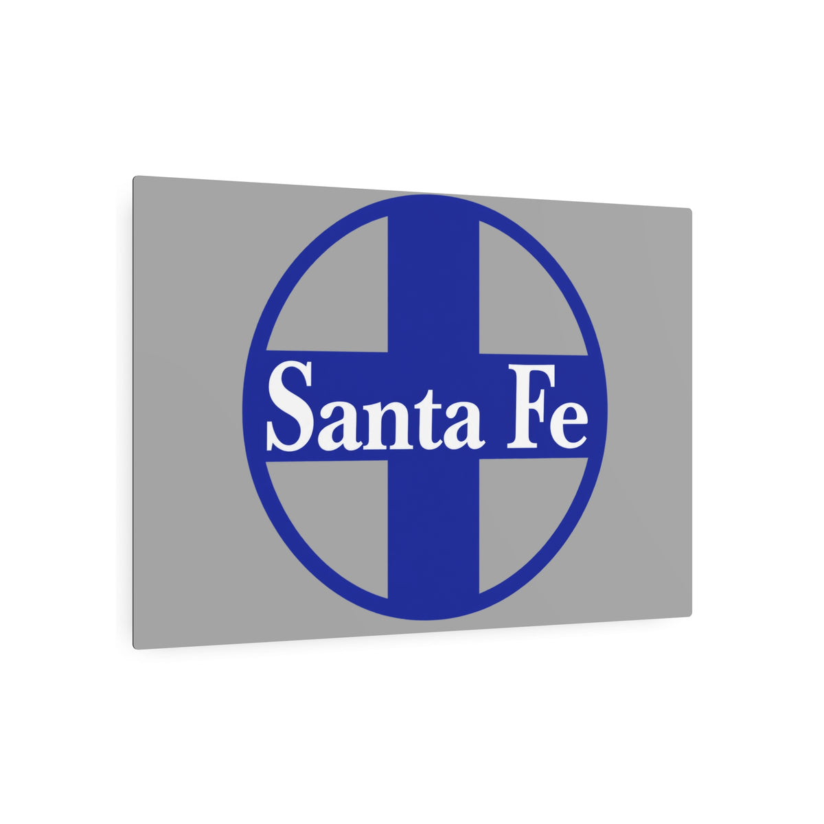 Atchison Topeka and Santa Fe Railway Metal Sign
