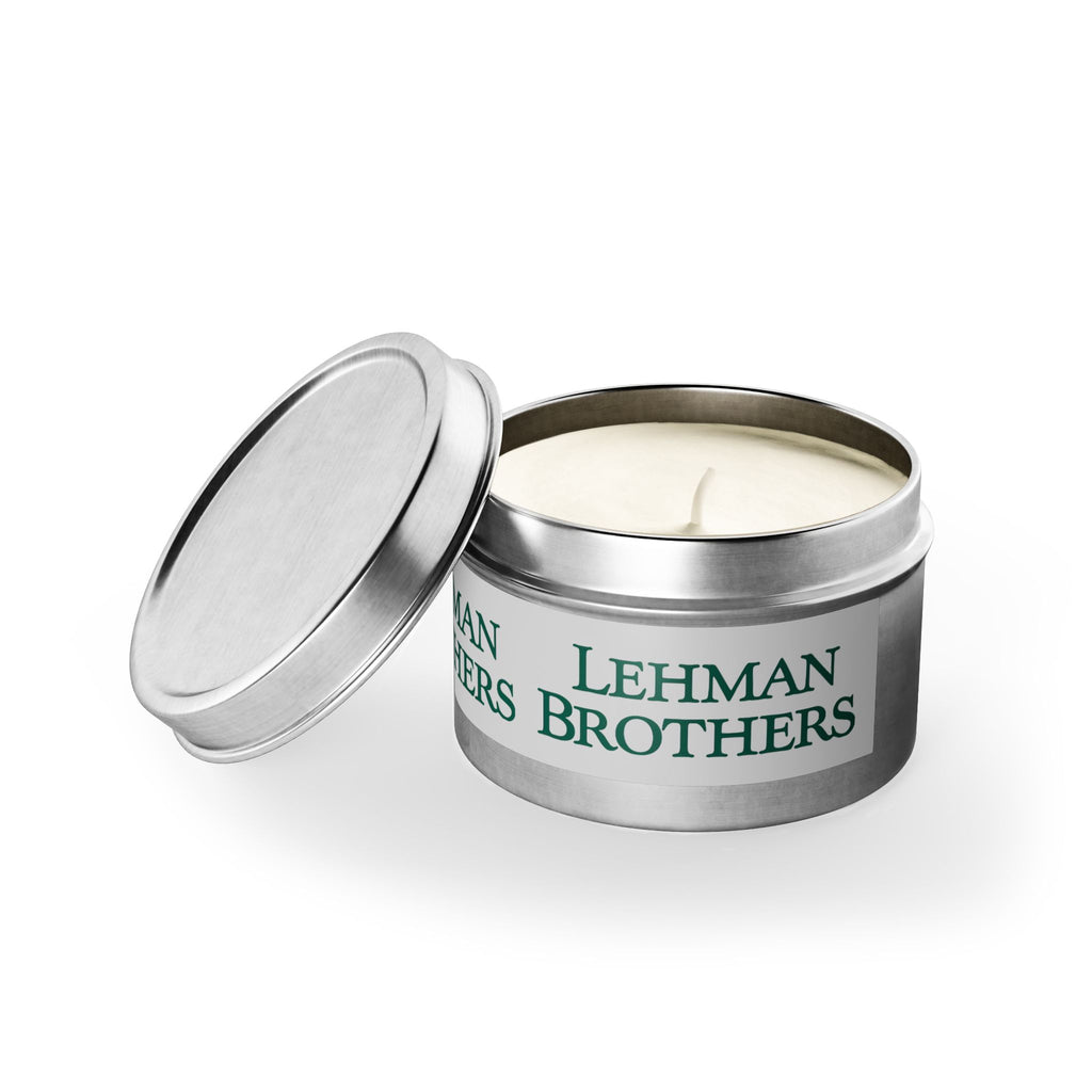 Lehman Brothers Tin Candle