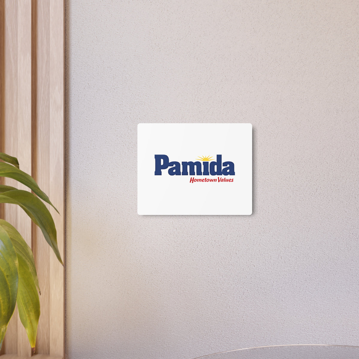 Pamida Metal Sign