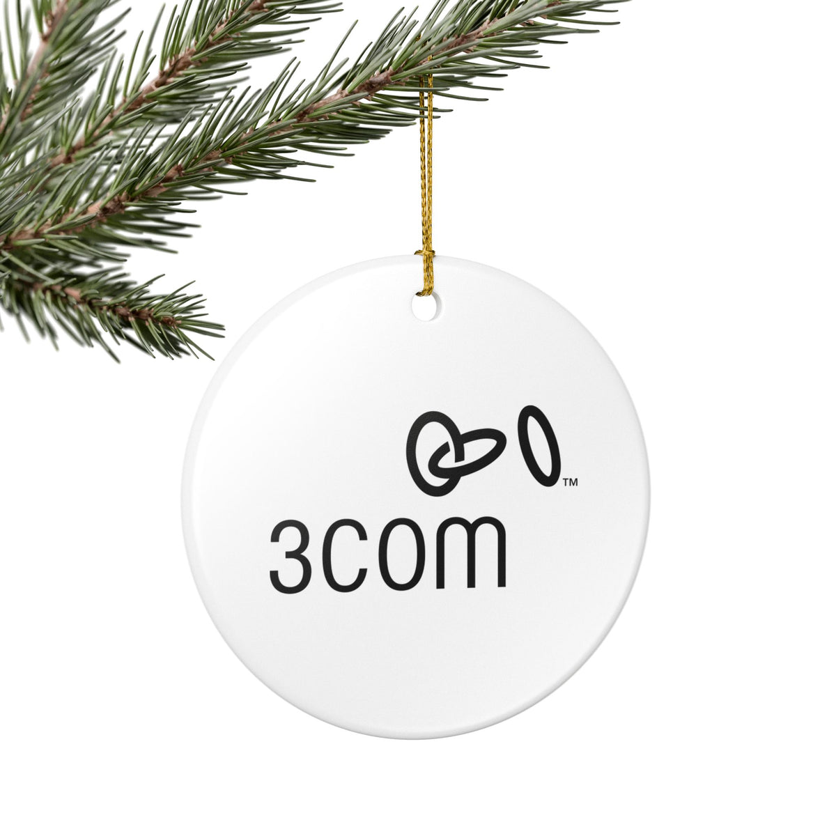3Com Corporation Ceramic Ornament