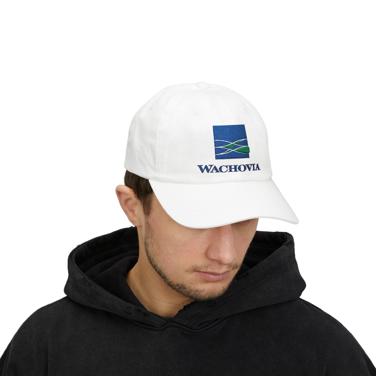 Wachovia Embroidered Dad Cap Hat