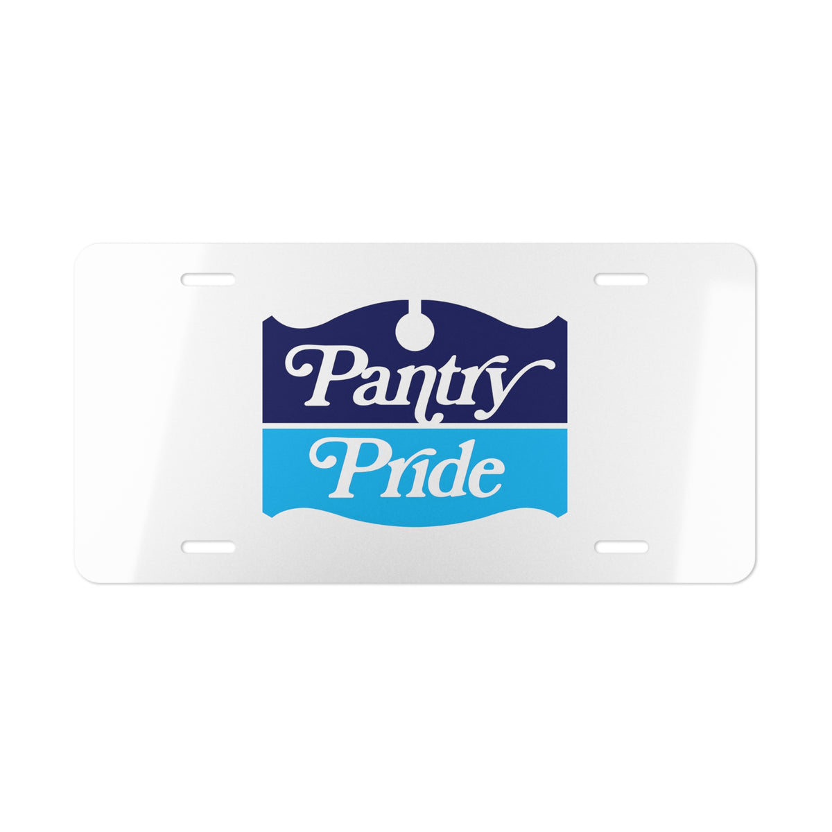 Pantry Pride Vanity License Plate