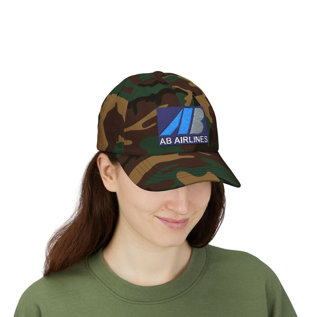 AB Airlines Embroidered Dad Cap Hat