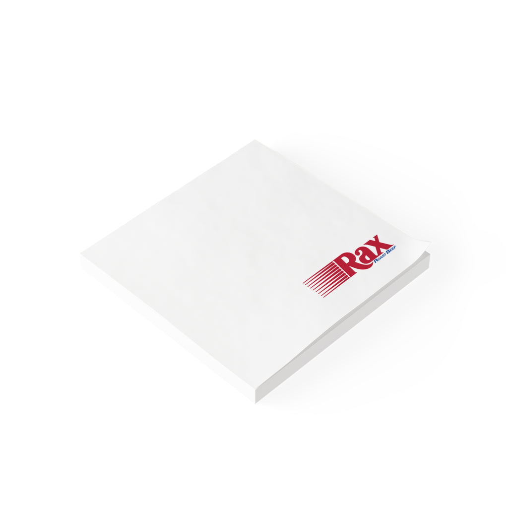 Rax Roast Beef Sticky Post-it Note Pad