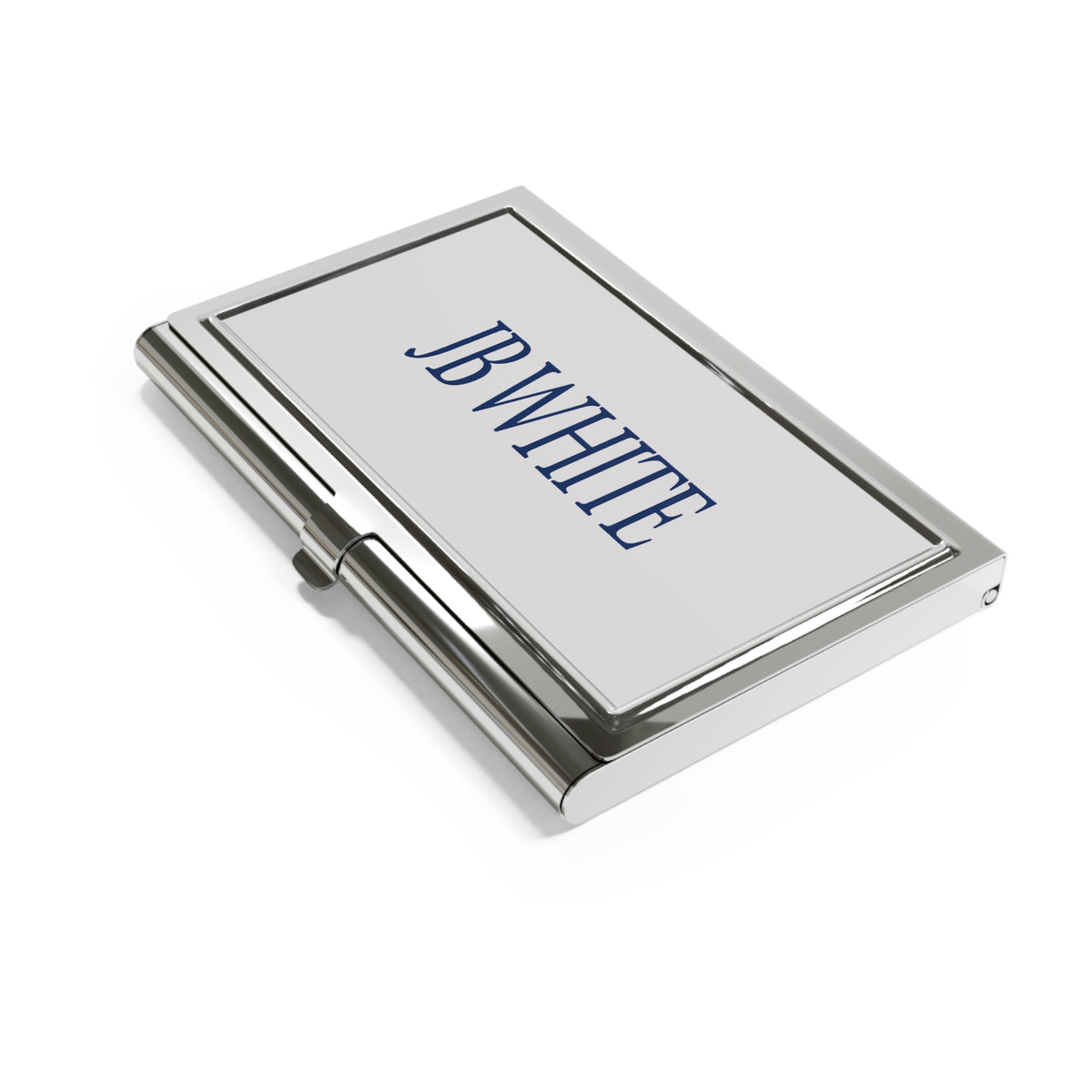 J. B. White Metal Business Card Holder