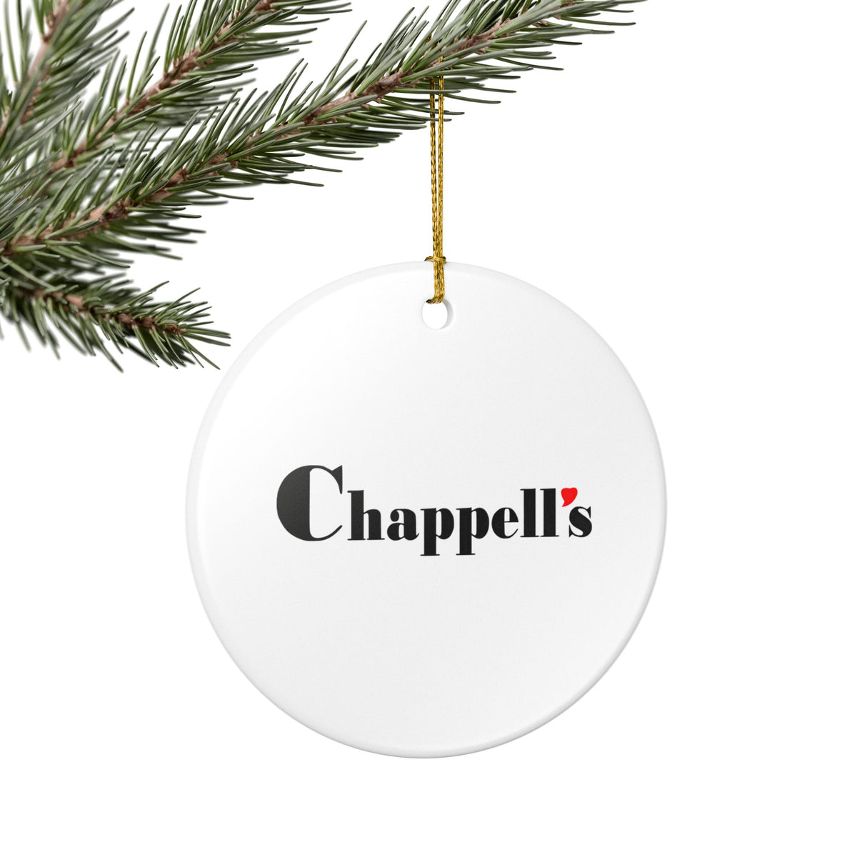 Chappell's Ceramic Ornament