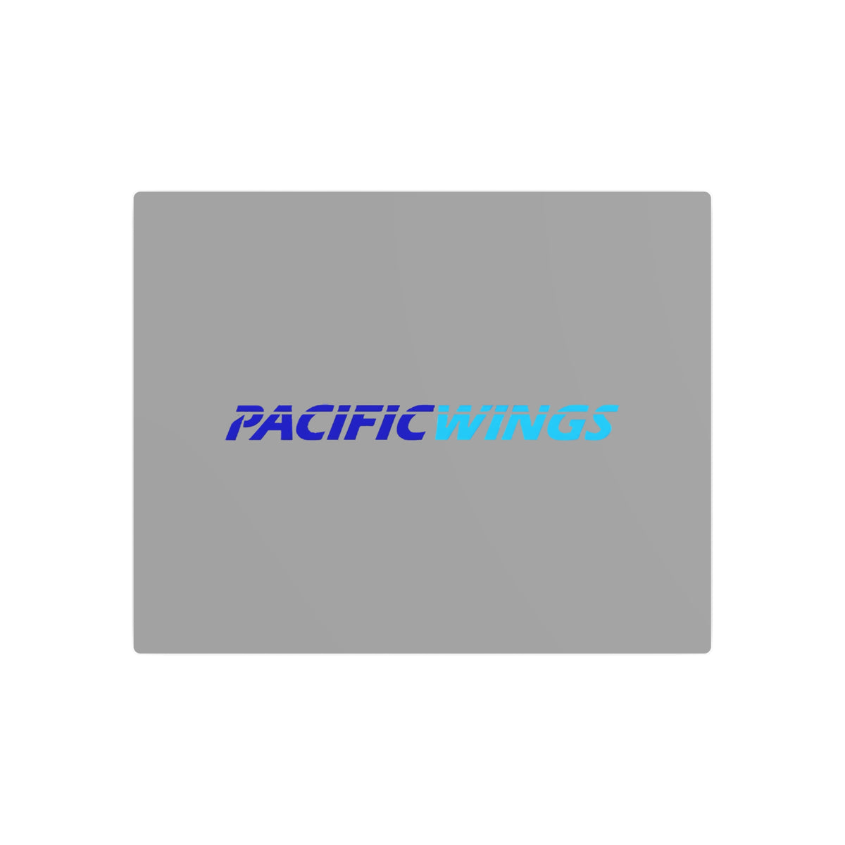 Pacific Wings Metal Sign