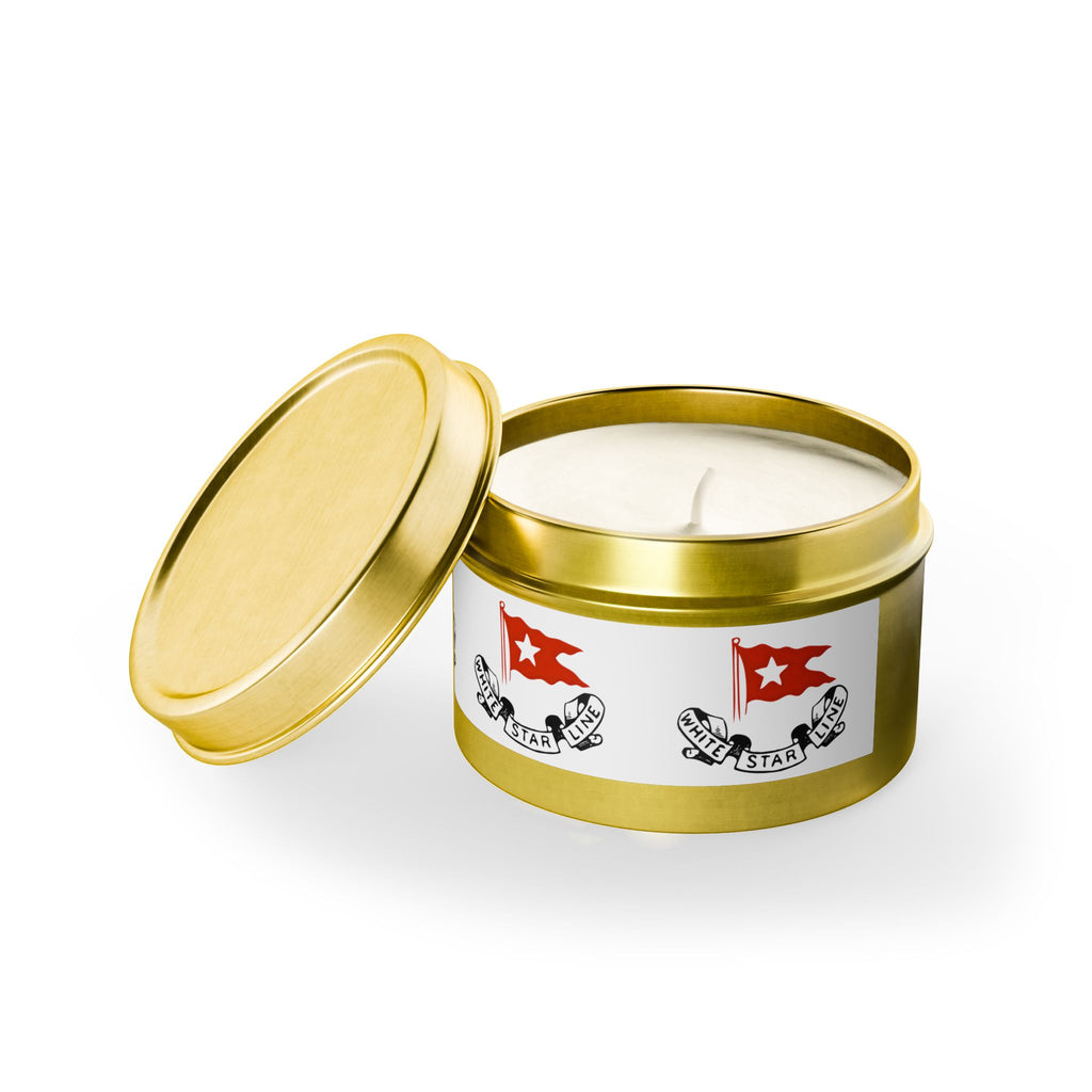 White Star Line Tin Candle