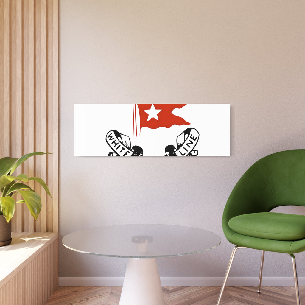 White Star Line Metal Sign