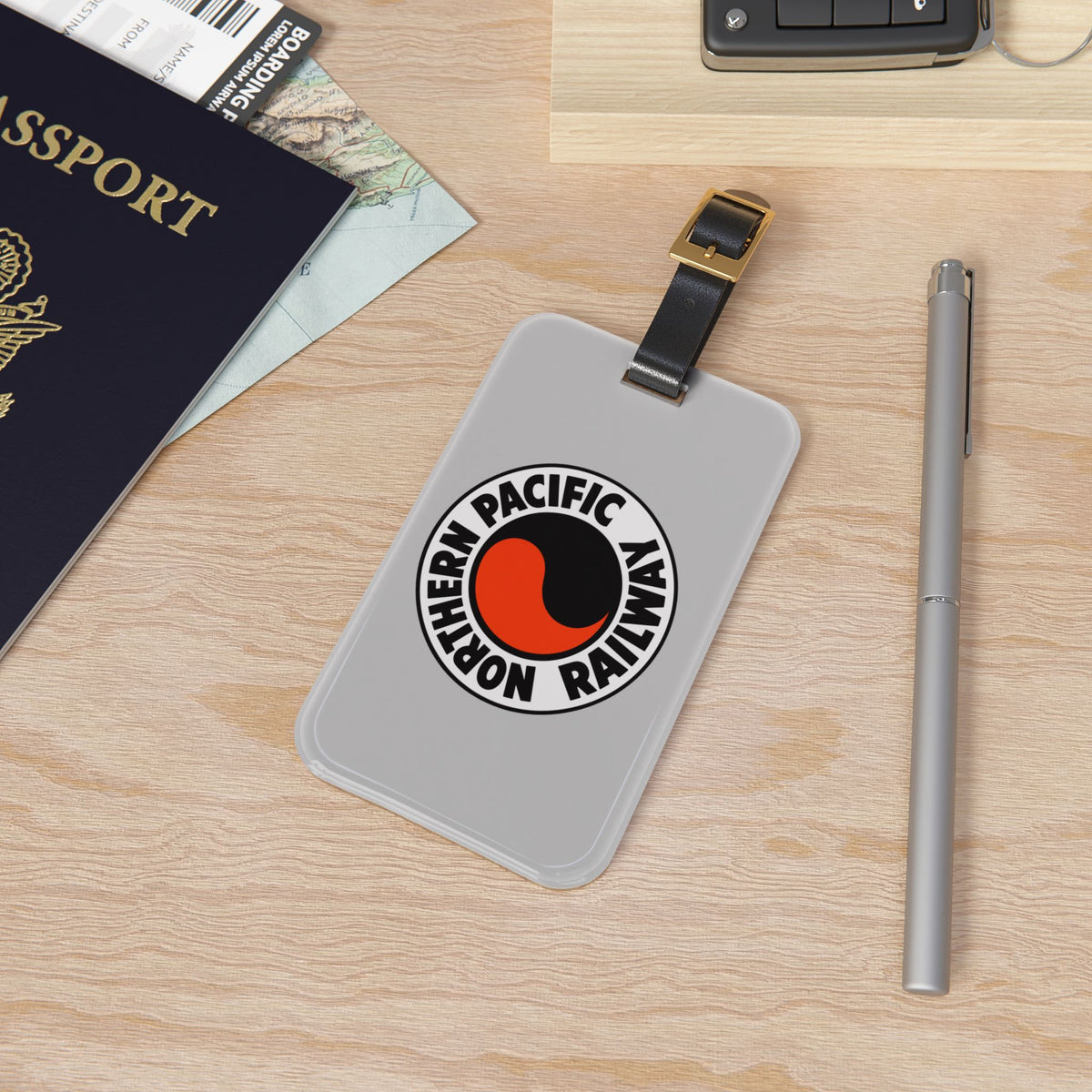 Northern Pacific Railway Luggage Tag