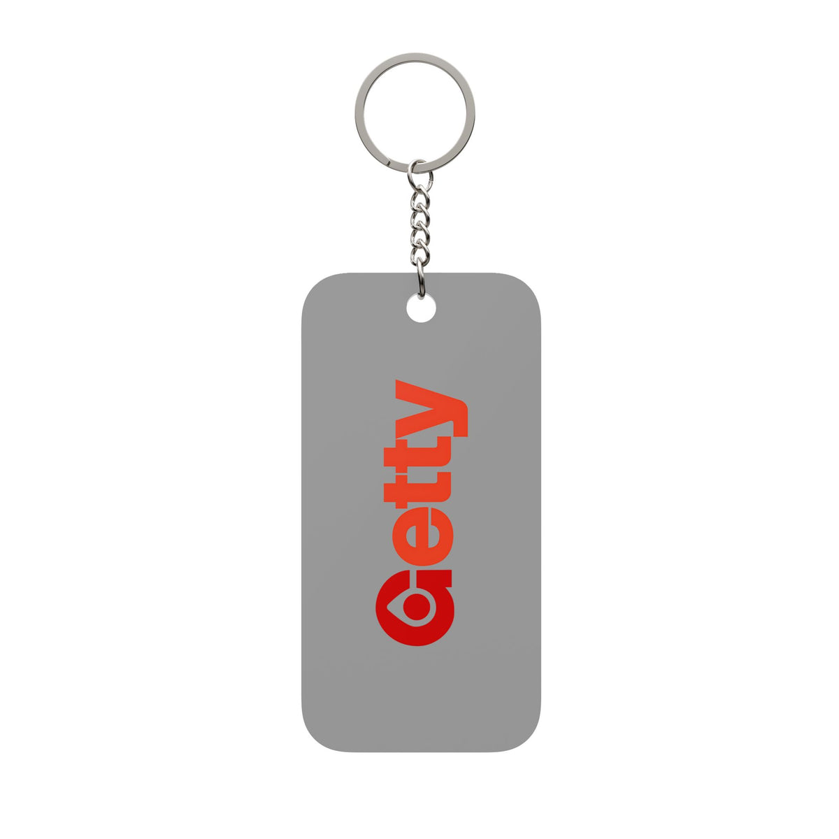 Getty Oil Double-Sided Keychain Charm