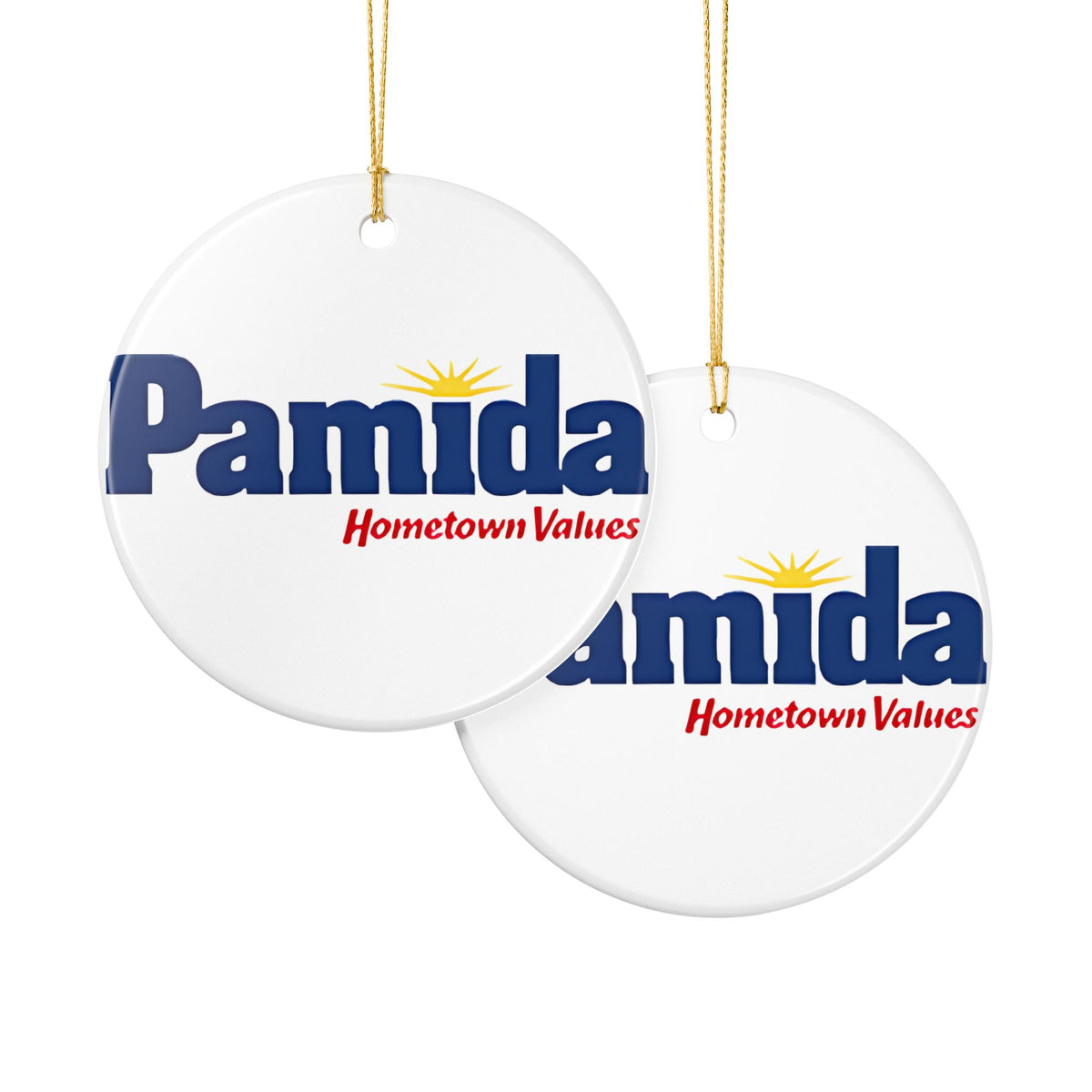 Pamida Ceramic Ornament