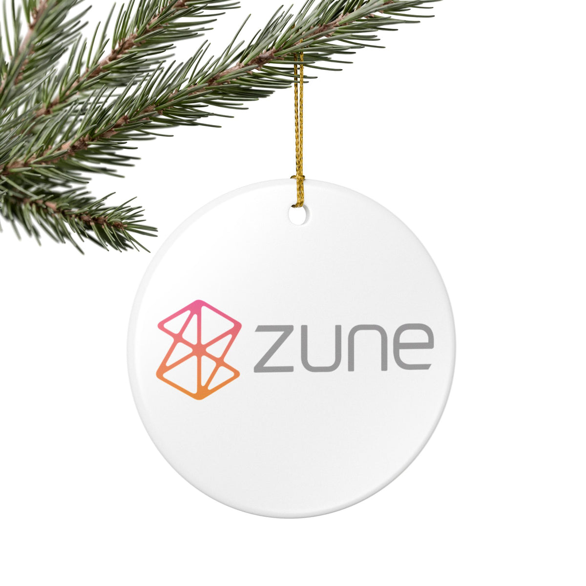 Zune Ceramic Ornament