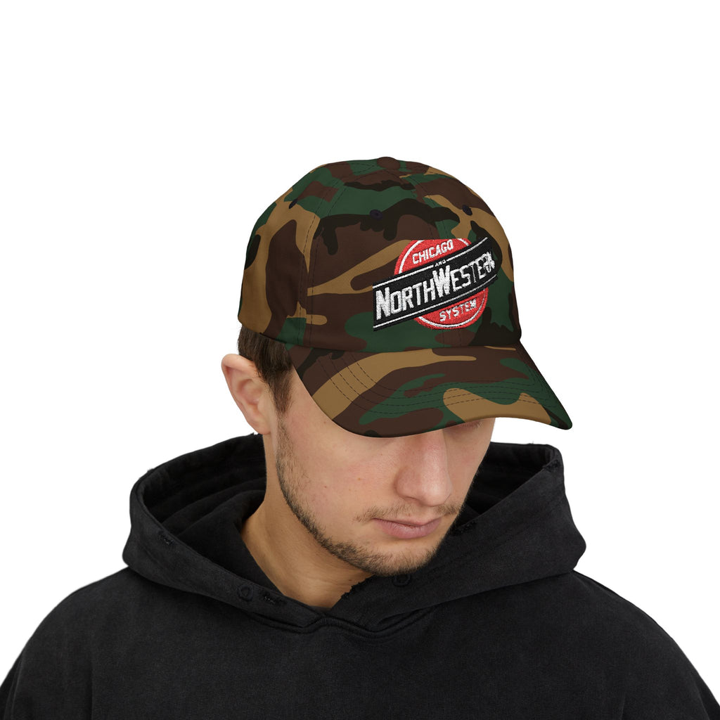 Chicago and North Western Railway Embroidered Dad Cap Hat