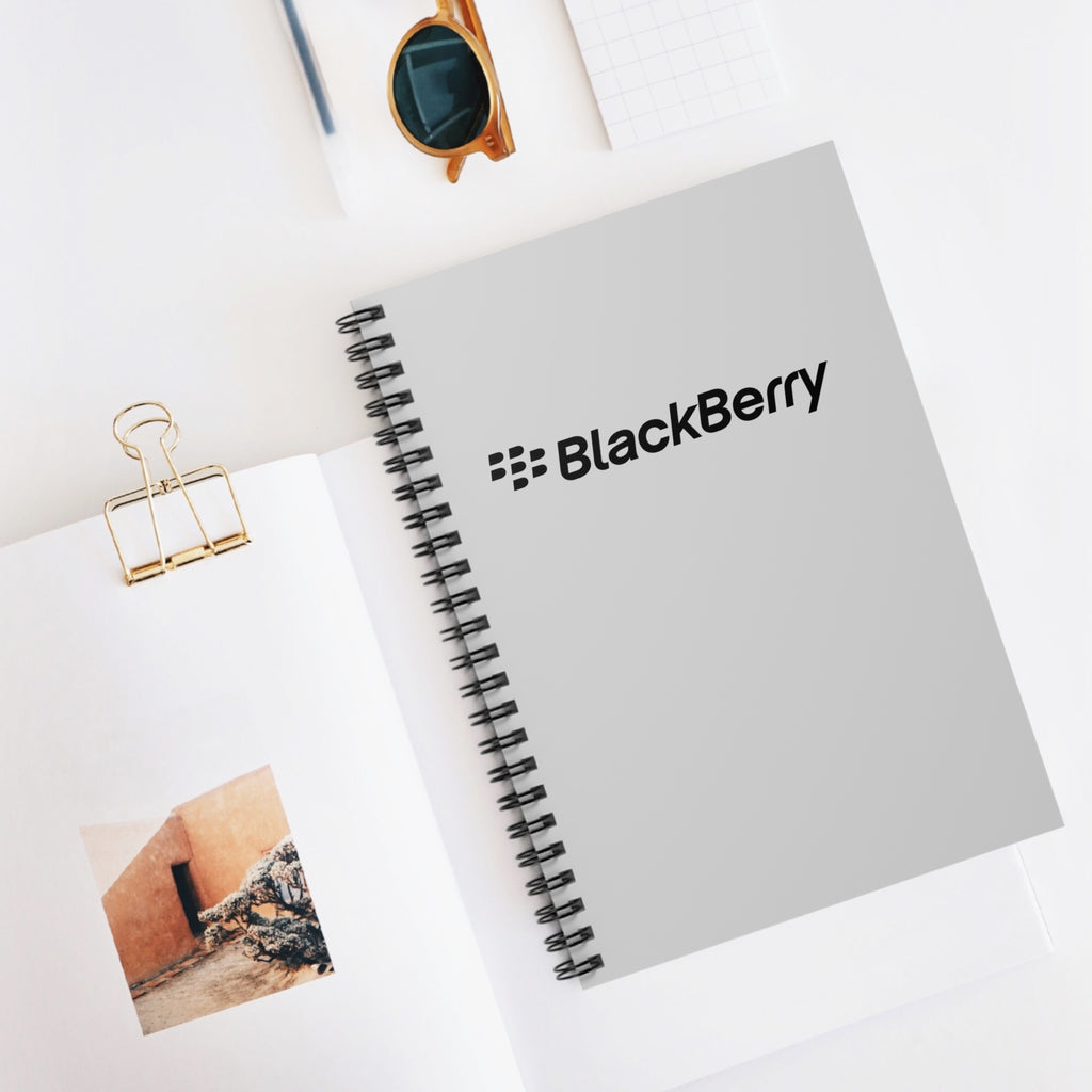 Blackberry Spiral Notebook