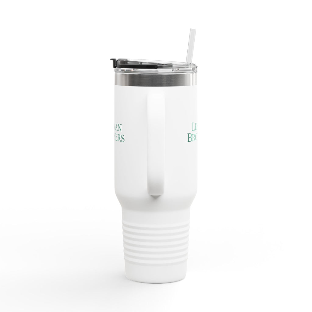 Lehman Brothers 40oz Insulated Travel Mug Stainless Tumbler