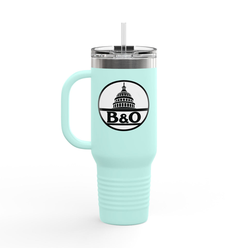 Baltimore and Ohio Railroad 40oz Insulated Travel Mug Stainless Tumbler