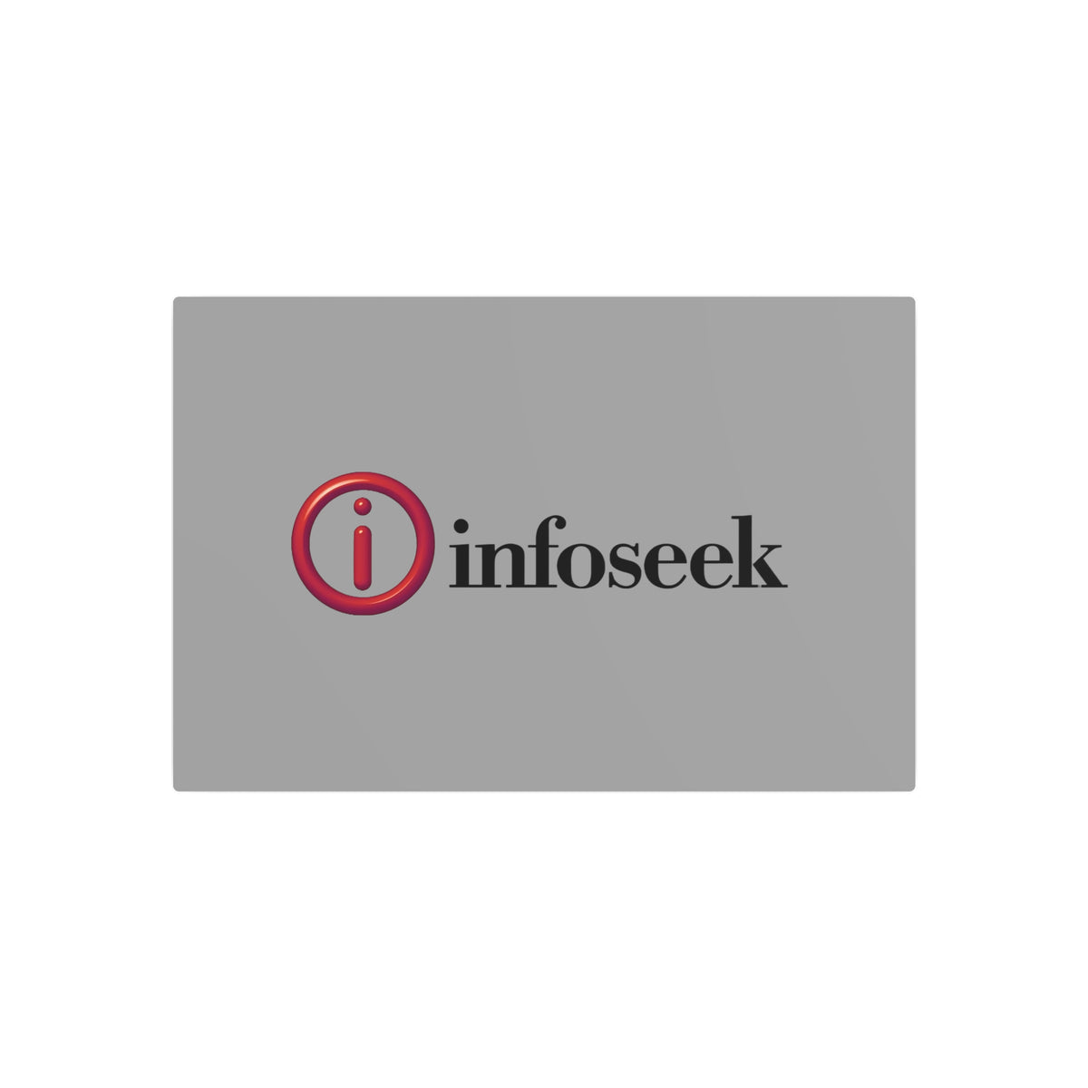 Infoseek Metal Sign