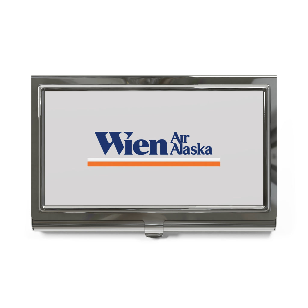Wien Air Alaska Metal Business Card Holder