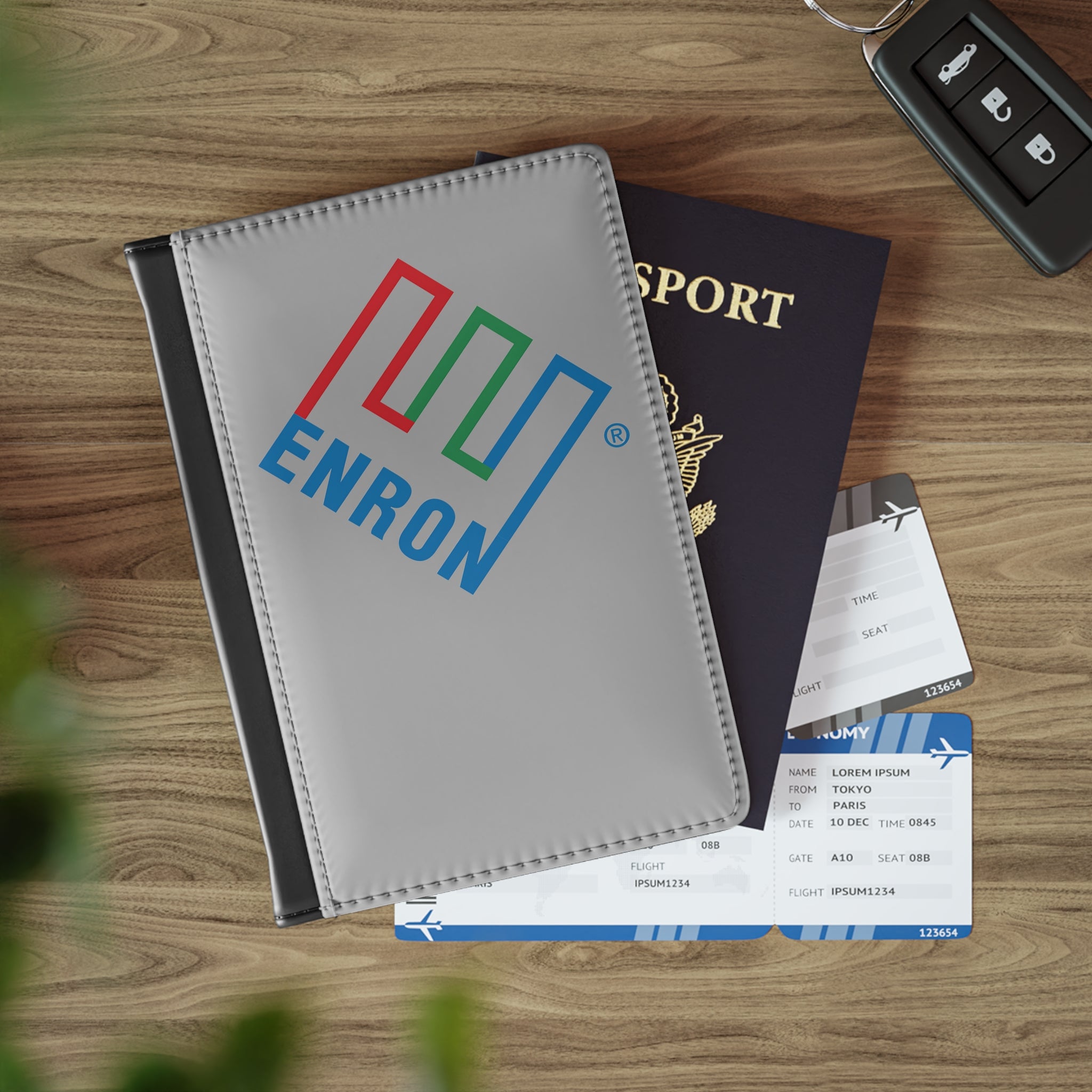 Enron Passport Cover