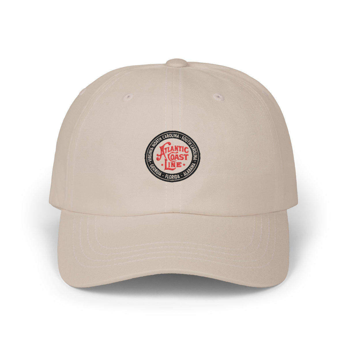 Atlantic Coast Line Railroad Embroidered Dad Cap Hat