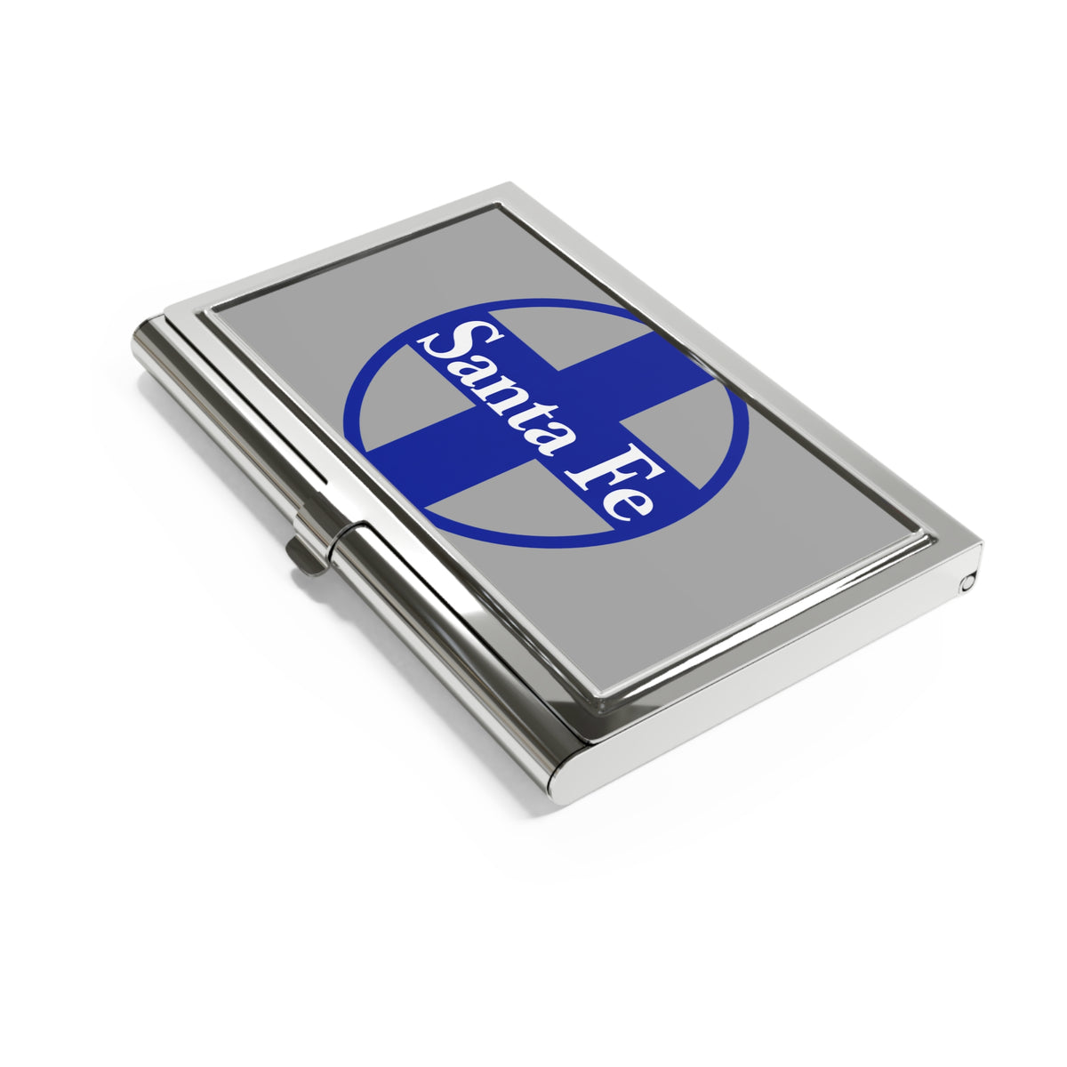 Atchison Topeka and Santa Fe Railway Metal Business Card Holder