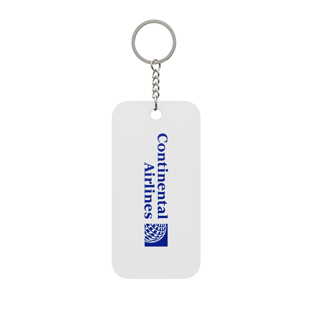 Continental Airlines Double-Sided Keychain Charm