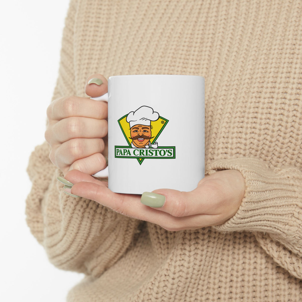 Papa Cristo's Ceramic Coffee Mug