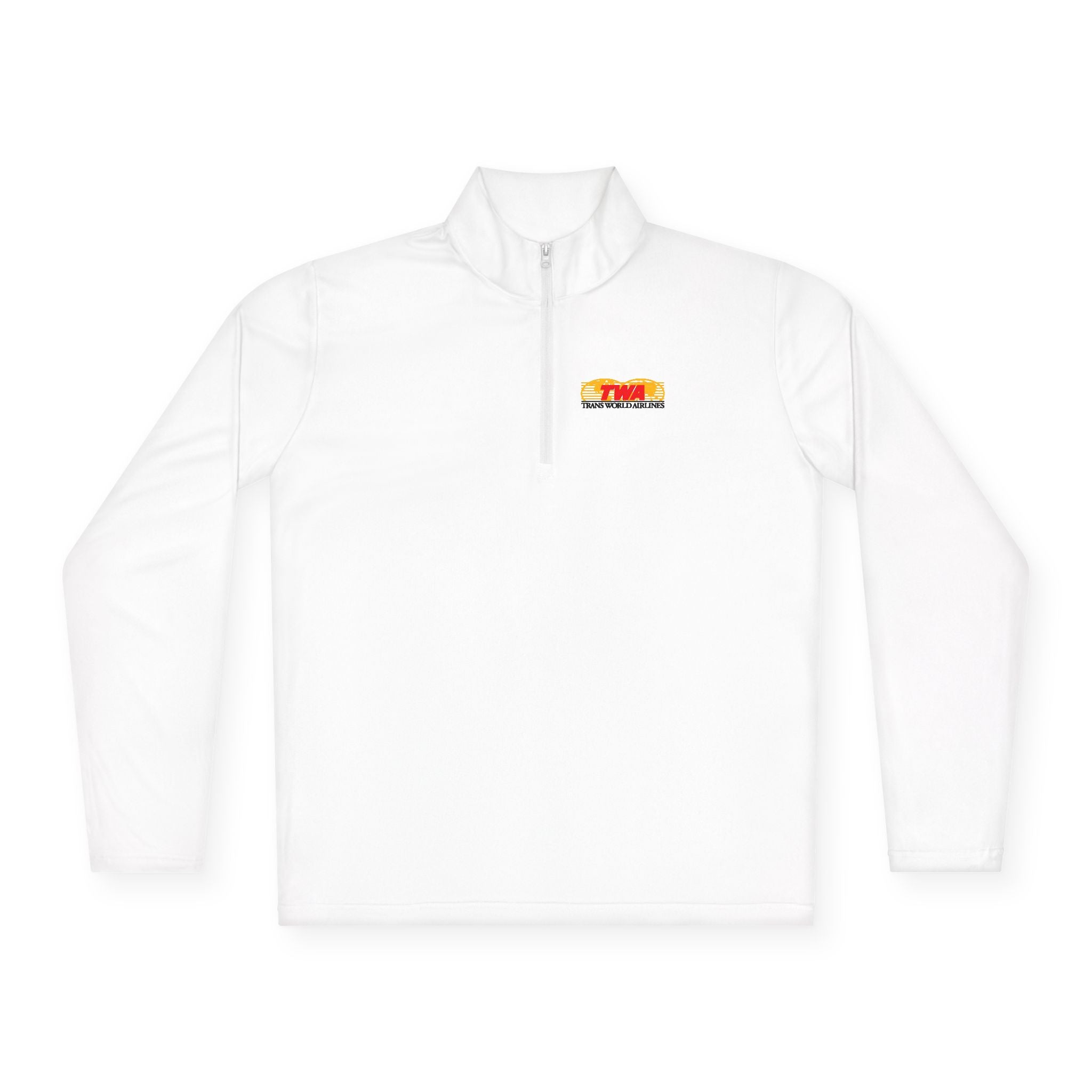 Trans World Airlines (TWA) Unisex Quarter Zip Pullover