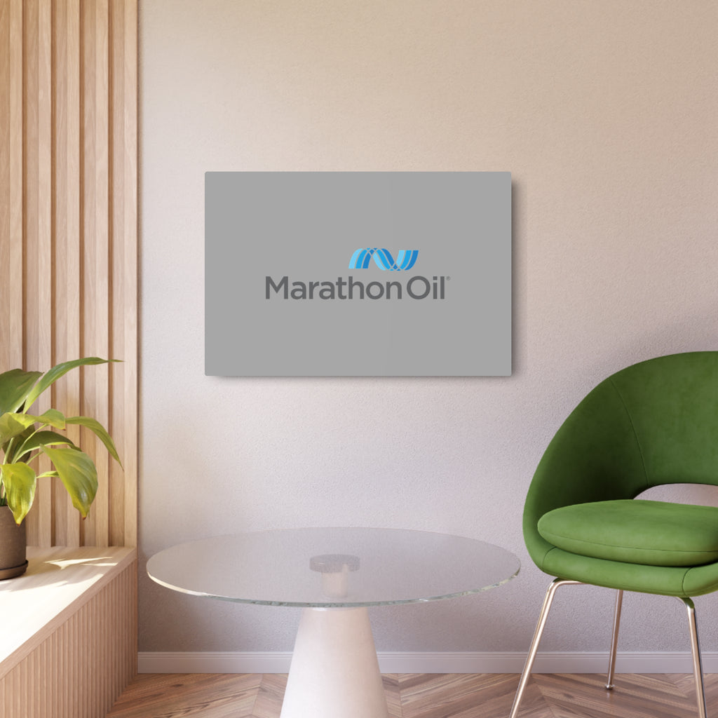 Marathon Oil Metal Sign
