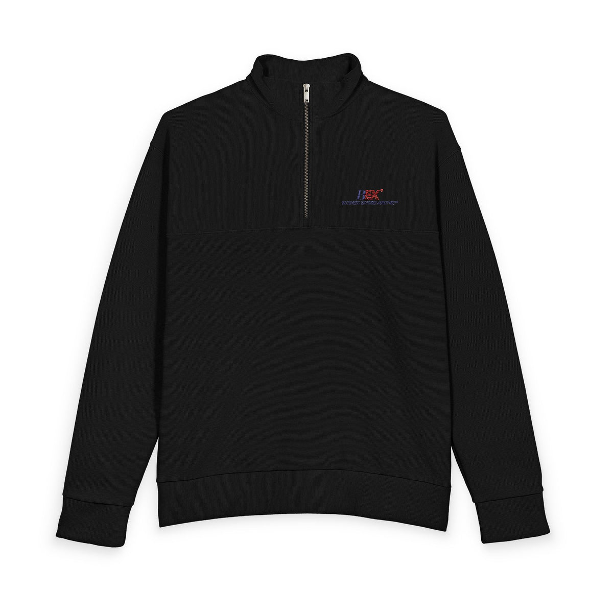 Business Express Airlines Heavy Knit Quarter-Zip Sweatshirt