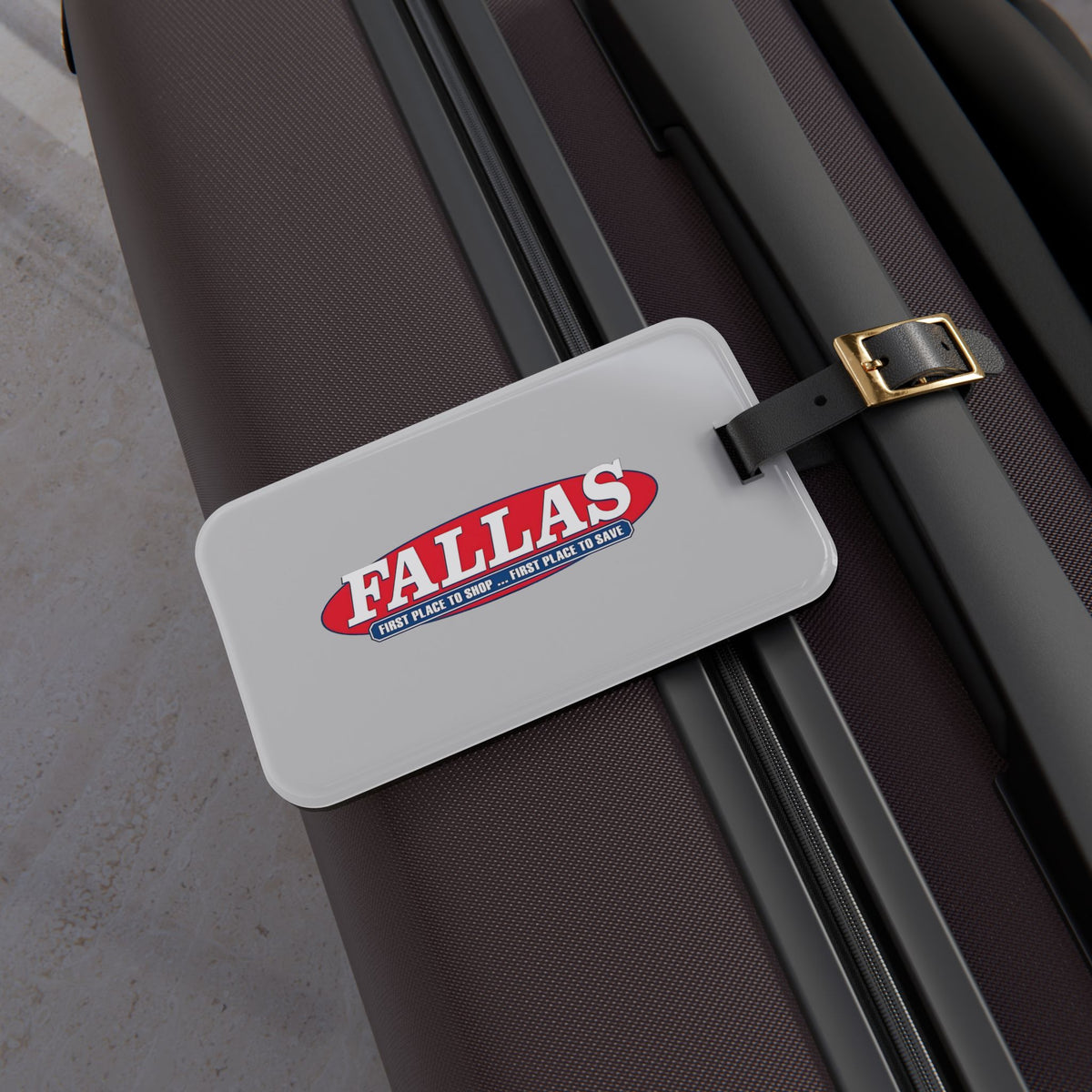 Fallas Discount Stores Luggage Tag