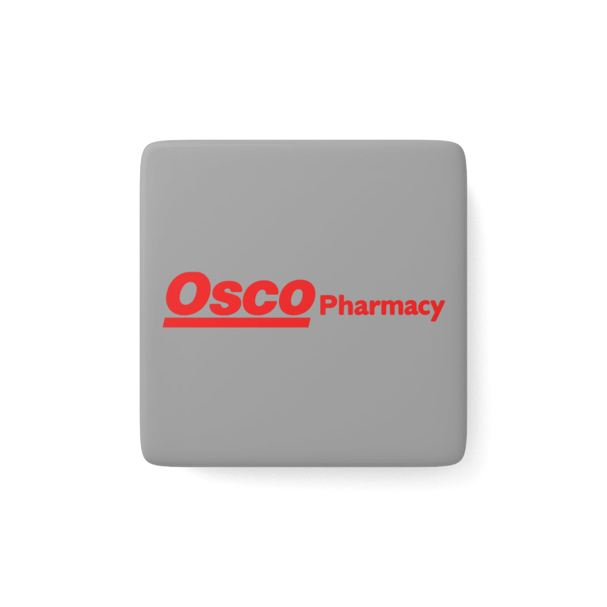 Osco Drug Square Porcelain Fridge Magnet