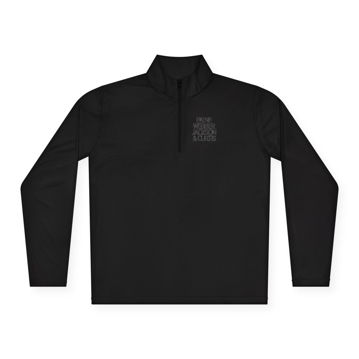Paine Webber Jackson & Curtis Unisex Quarter Zip Pullover