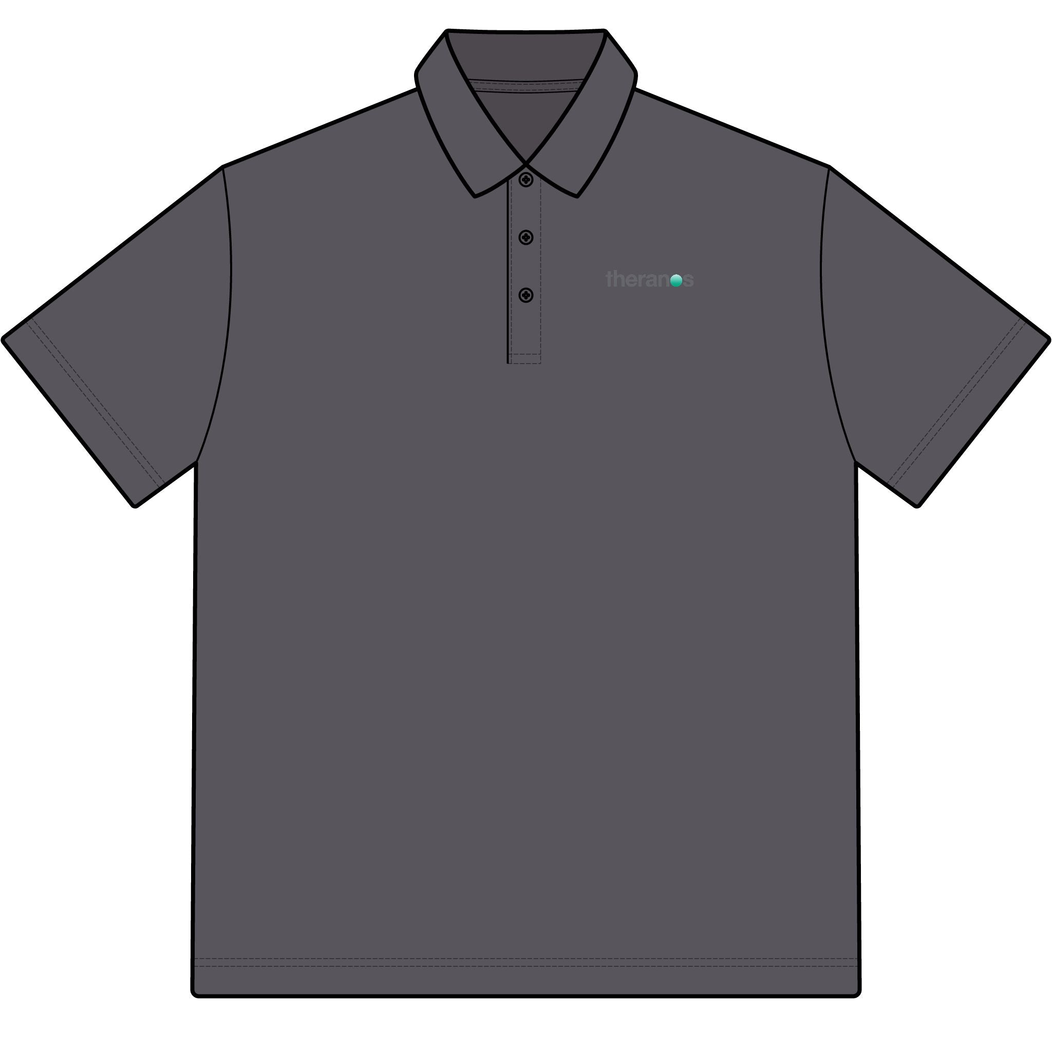 Theranos Inc. Cotton Polo Shirt