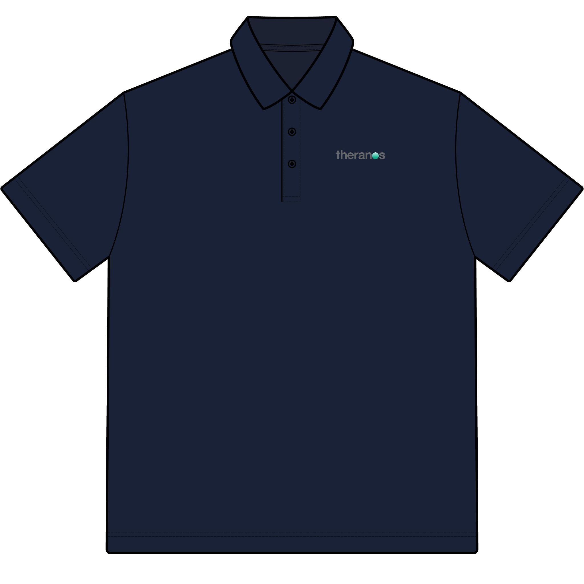 Theranos Inc. Cotton Polo Shirt