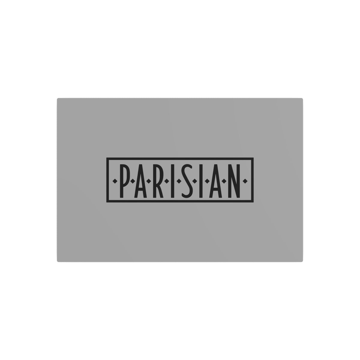 Parisian Metal Sign