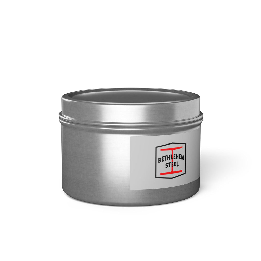 Bethlehem Steel Tin Candle